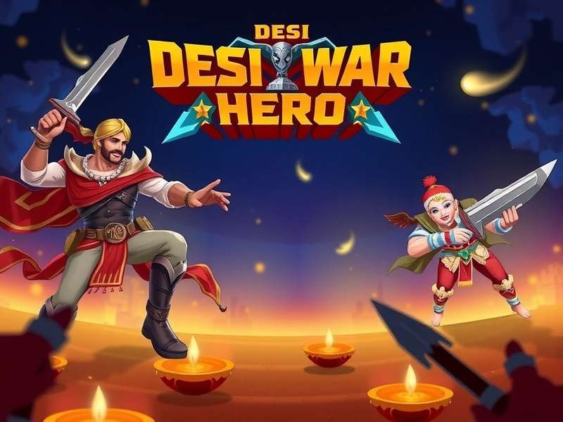 Desi War Hero Game Banner